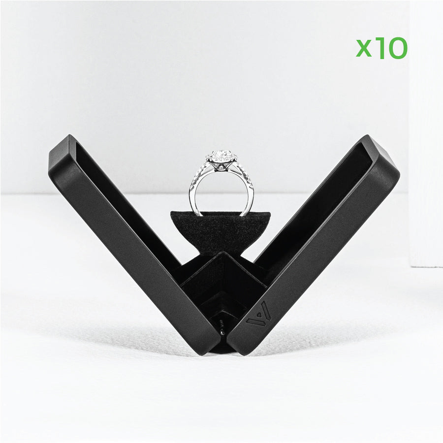 belladora-ring-boxes Wholesale Genuine Leather Engagement Box Wholesale
