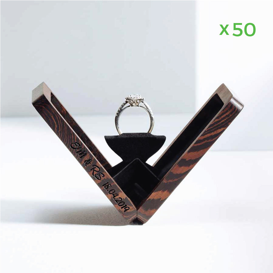 belladora-ring-boxes Wholesale Wenge Engagement Box Wholesale