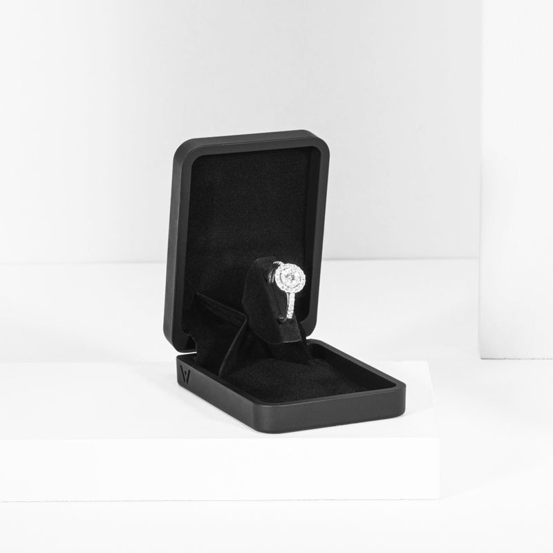 belladora-ring-boxes Genuine Leather Engagement Box Soft Touch