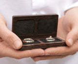 belladora-ring-boxes Wenge Wedding Ring Box Wedding