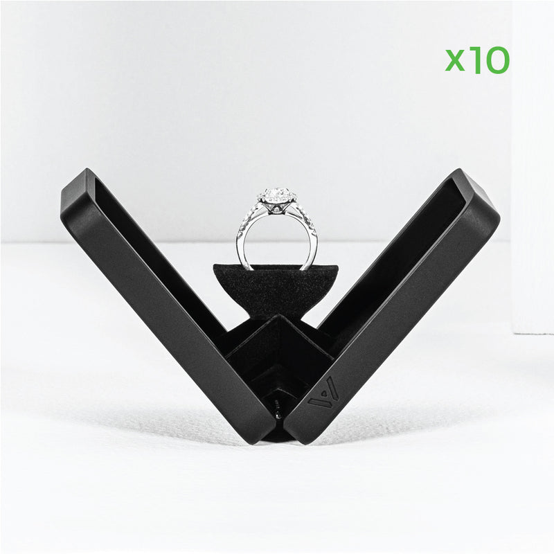 belladora-ring-boxes Wholesale Genuine Leather Engagement Box Wholesale