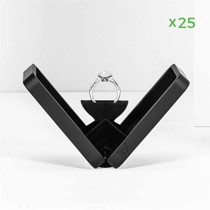 belladora-ring-boxes Wholesale Genuine Leather Engagement Box Wholesale