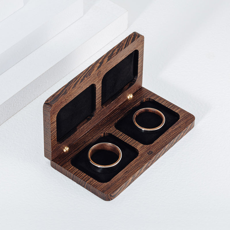 belladora-ring-boxes Wenge Wedding Ring Box Wedding