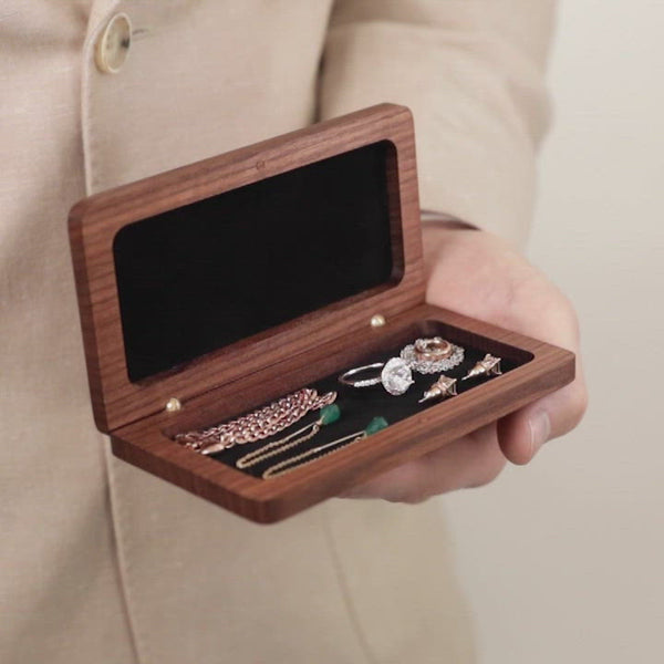 Walnut Jewellery Box